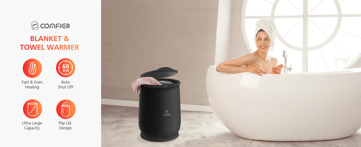 Chauffe-Serviettes Électrique 🛁 – Grand Modèle à Poser